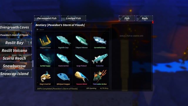 Posideon Fisch Tutorial Fisch Poseidon's Lance guide