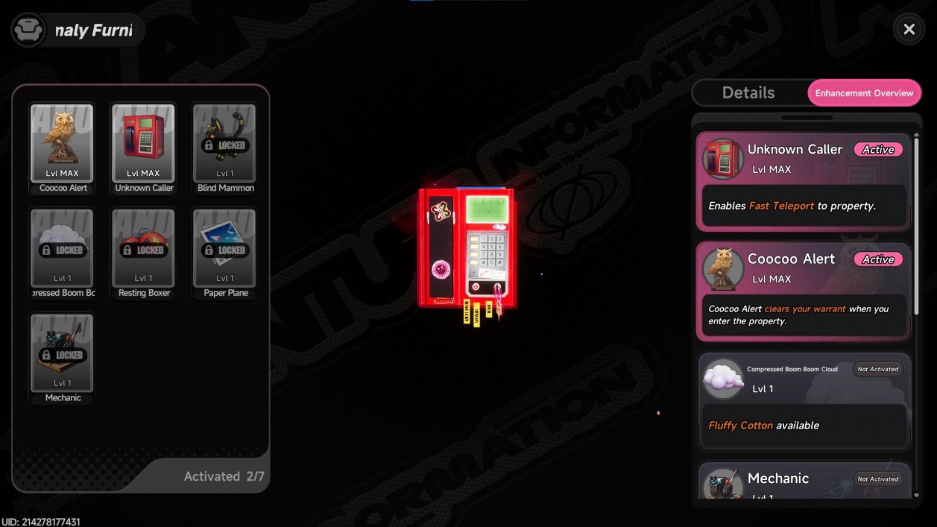 Coocoo Alert decreases the Warrant value (Image via Hotta Studio)