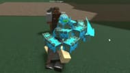 Stone Free's standard Barrage move (Image via Roblox || Youtube/@Jozu)