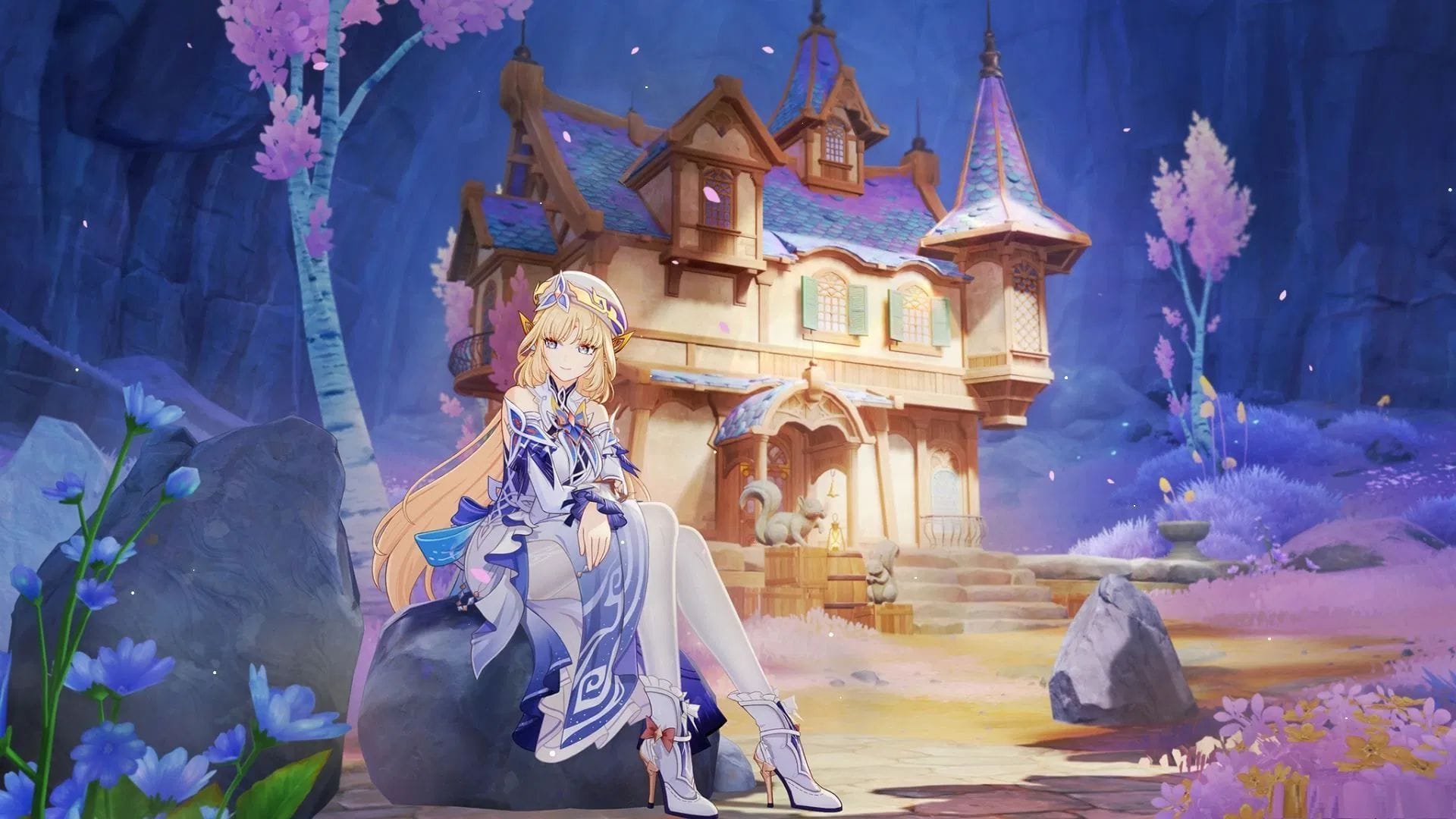 Genshin Impact Nicole gameplay, animations, and splash art leaked