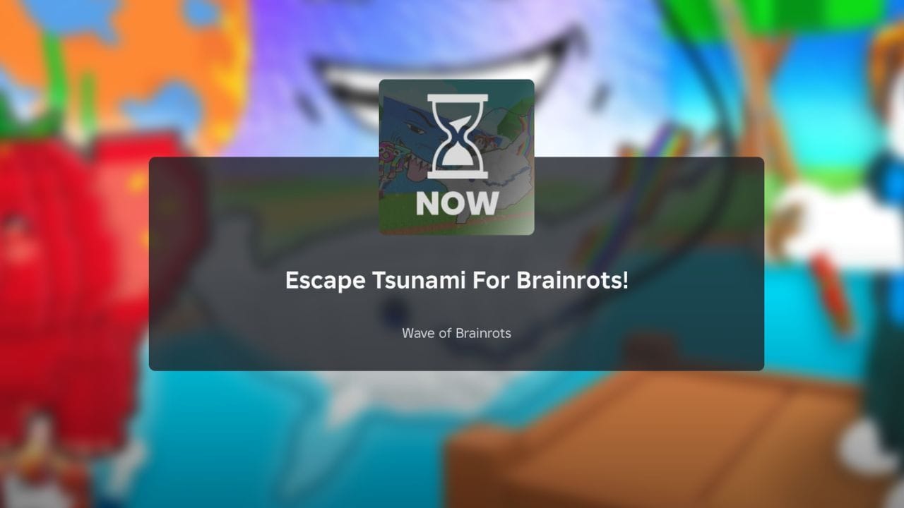 Escape Tsunami For Brainrots Fishing Update patch notes