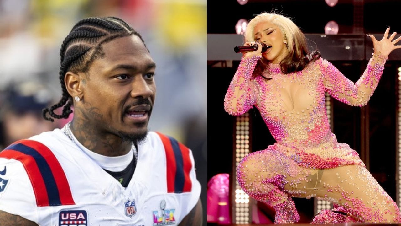 WATCH: Stefon Diggs links up with ex-GF Cardi B at "Little Miss Drama" concert 2 months after reported split over "infidelity"