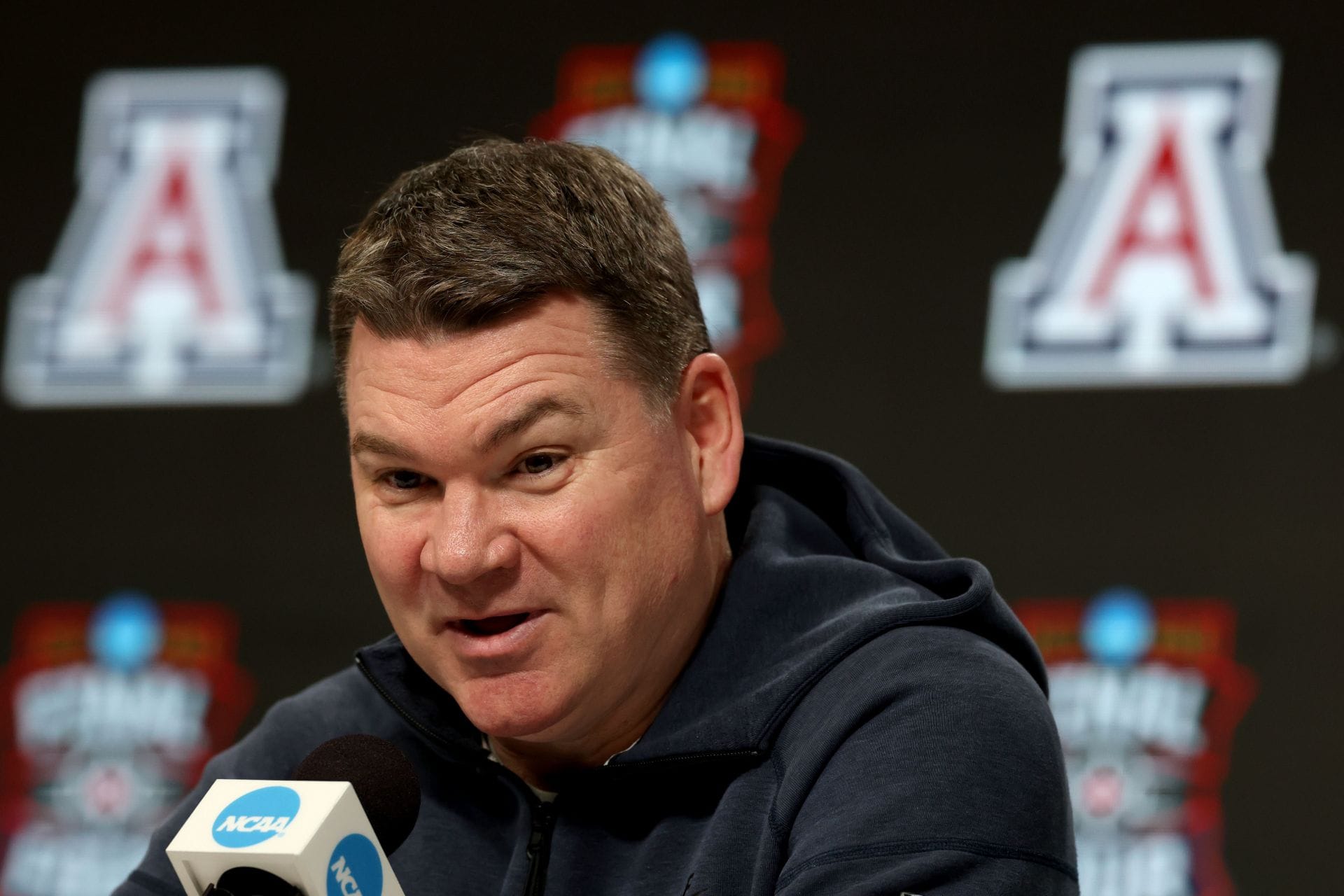 Tommy Lloyd doubles down on bold Final Four dream despite Arizona’s crushing loss to Michigan: “That’s my big dream”