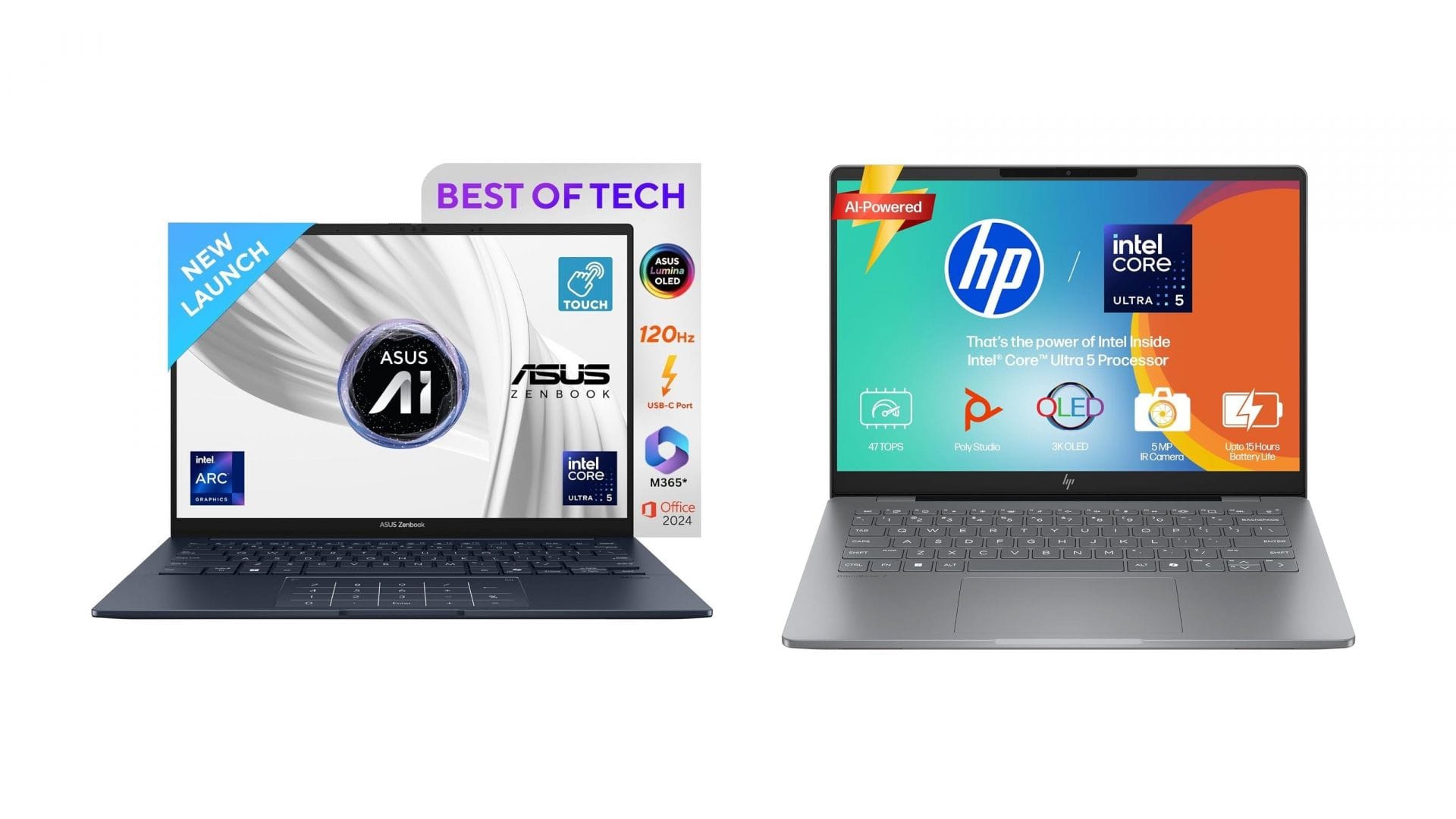 ASUS Zenbook 14 vs HP OmniBook 7 Which one provides a more premium — free download