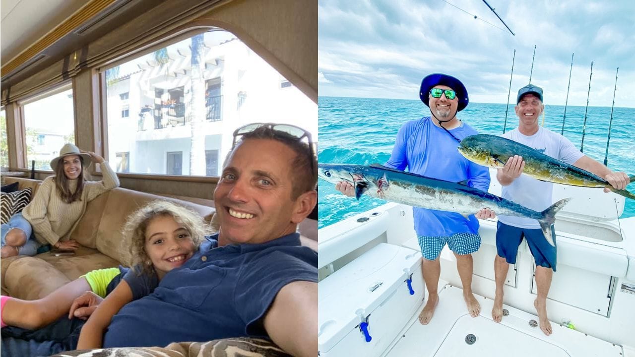 Greg Biffle's $4.39 million yacht 'Checkered Past' sits at Daytona Marina, with its sale status a mystery