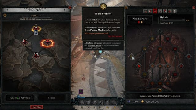 Infernal Rite Diablo 4 War Plans guide