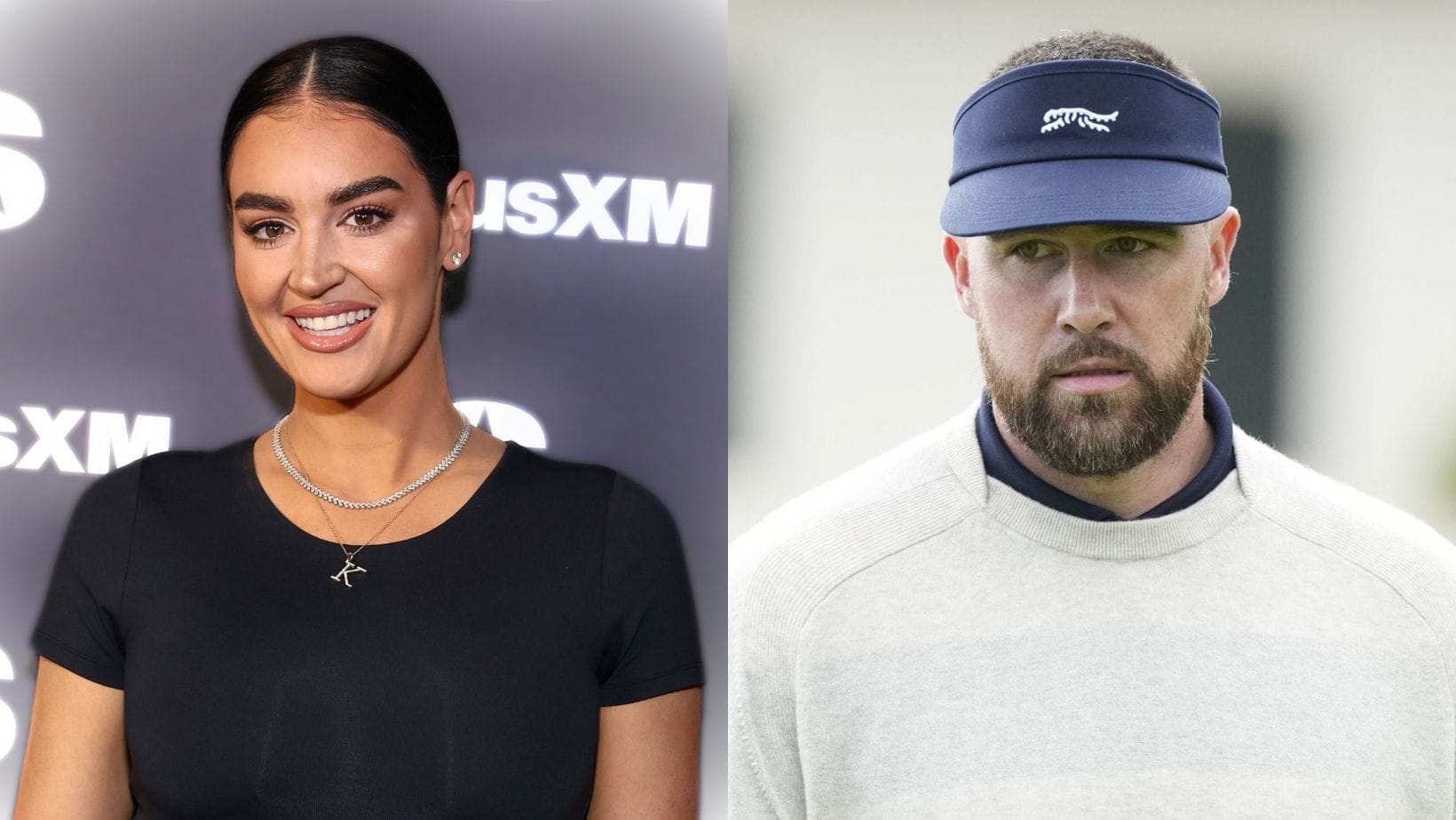 George Kittle's wife Claire playfully makes fun of Travis Kelce for his hilarious pic from Oregon golf trip with 49ers TE