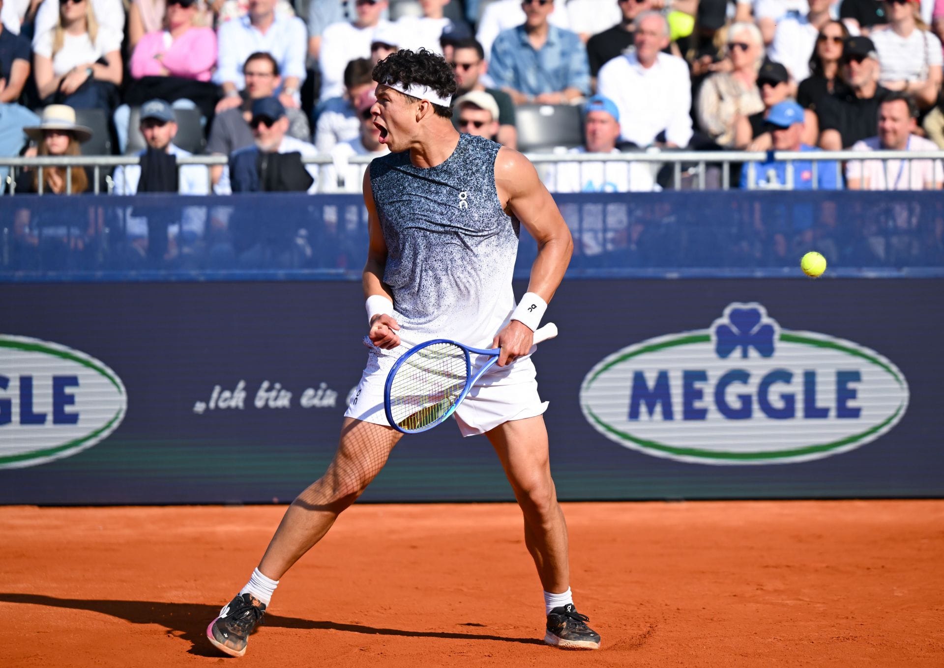 Shelton pictured at the 2026 BMW Open | Image Source: Getty