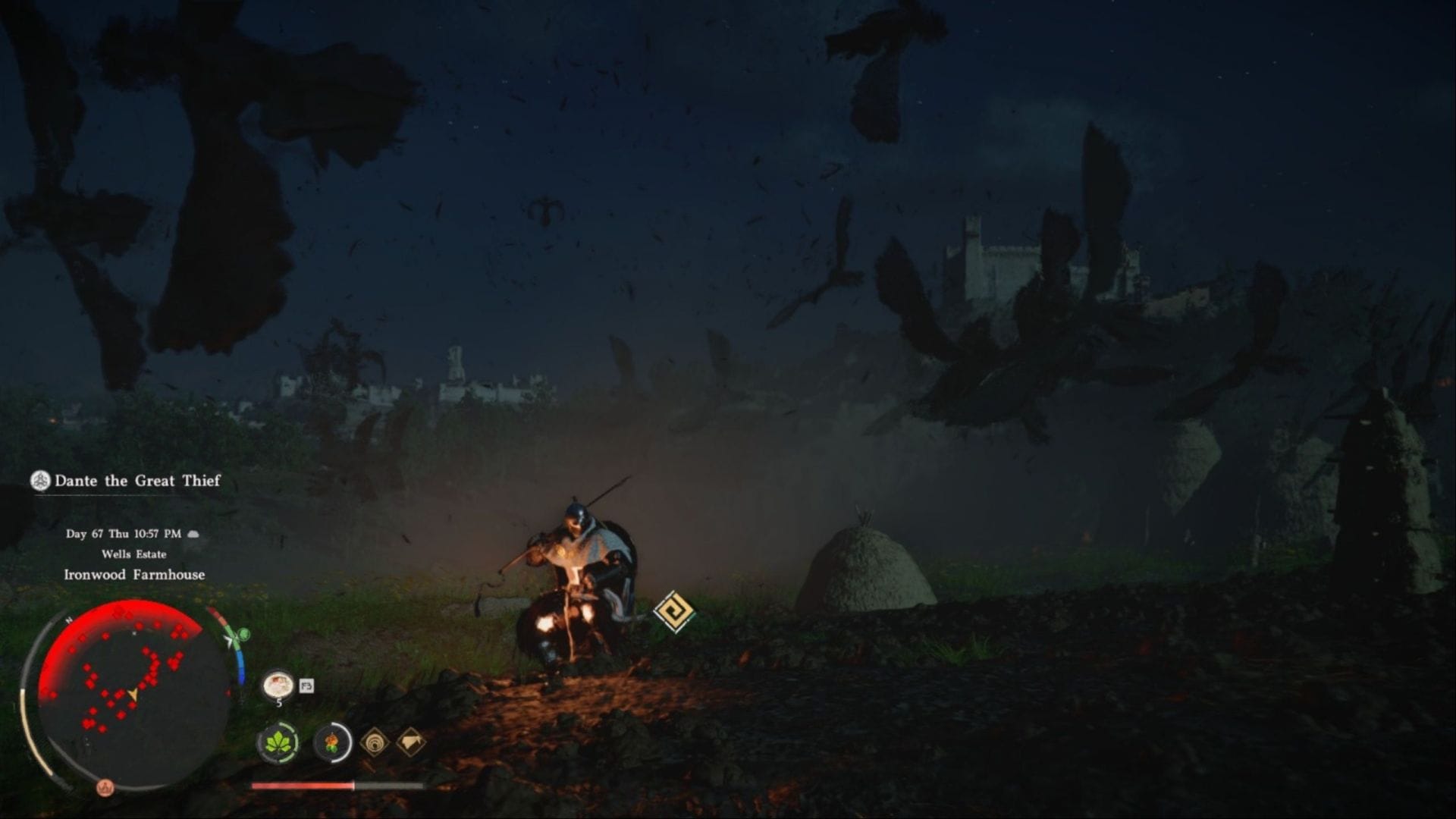 How to deal with Shadow Harpy (crow) swarms in Crimson Desert 