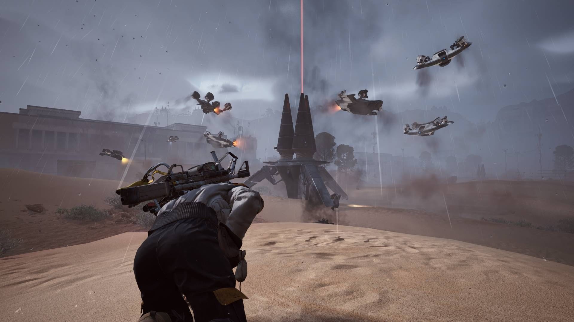 A still of the Assessor in ARC Raiders (Image via Embark Studios)