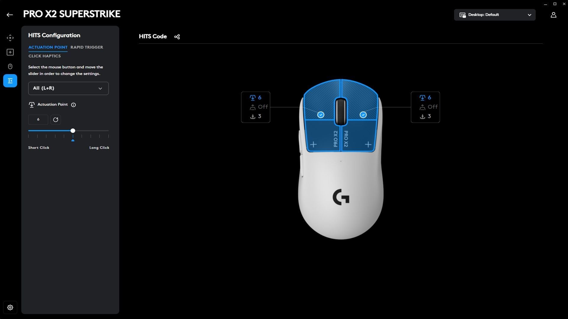 Double Click Logitech G Pro