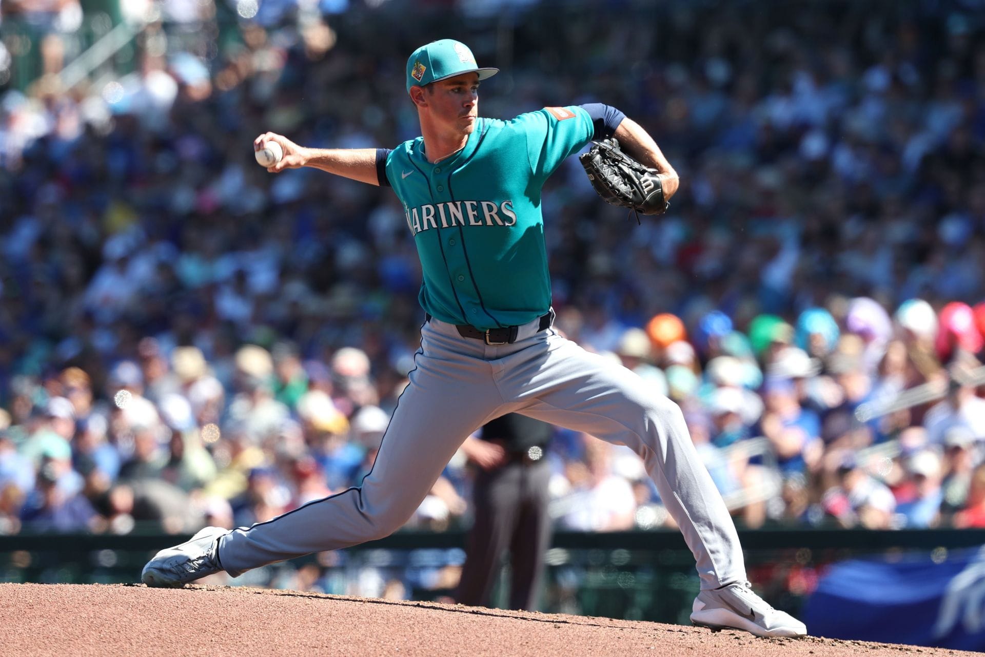 MLB: Emerson Hancock in action for the Seattle Mariners - Source: Getty