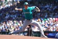 MLB: Emerson Hancock in action for the Seattle Mariners - Source: Getty