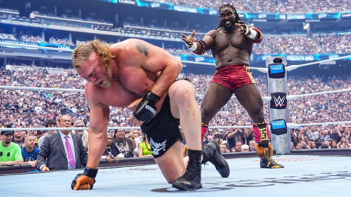 WWE changed original plans for Brock Lesnar vs. Oba Femi - Reports