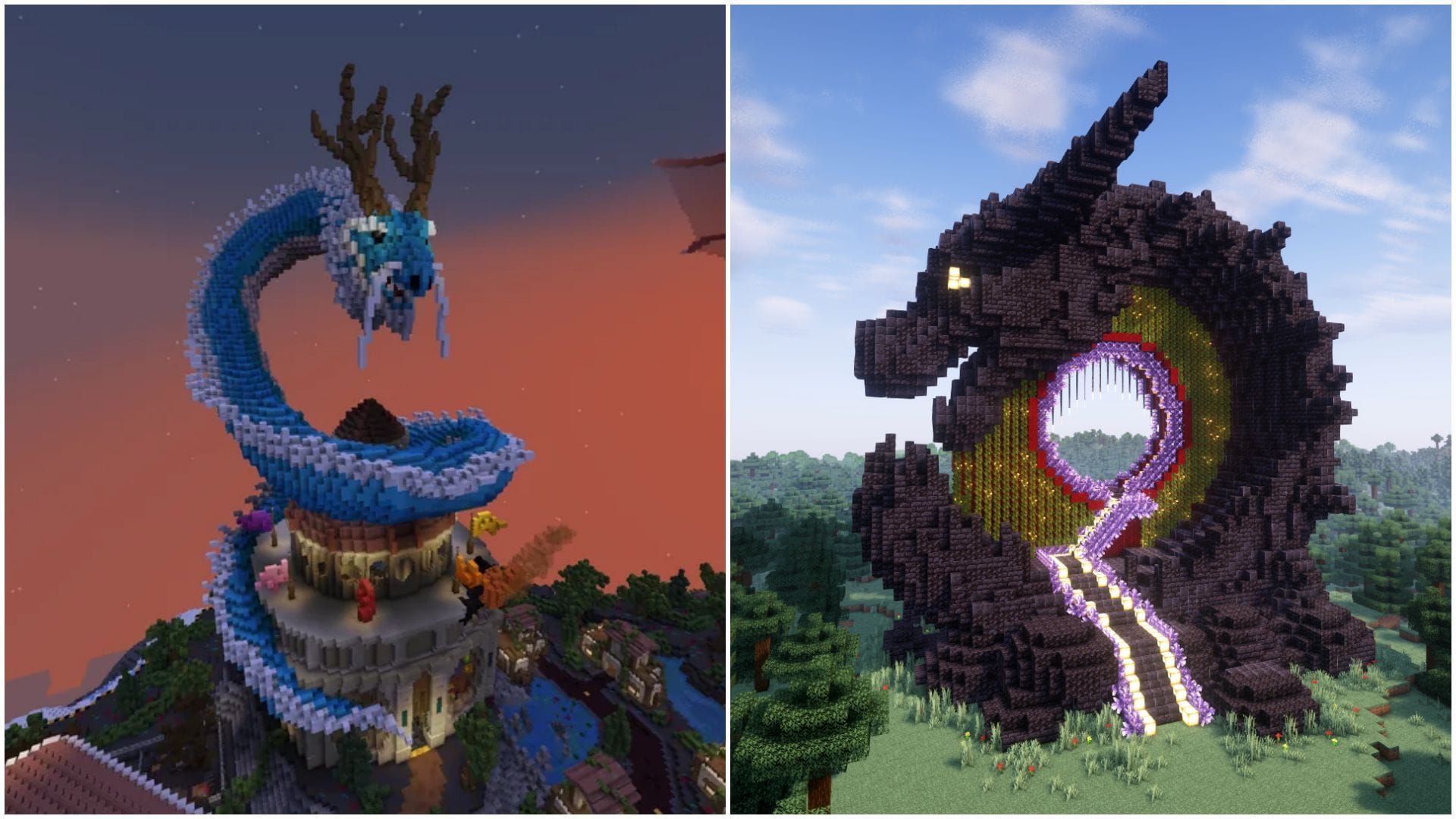 5 best Minecraft dragon build ideas