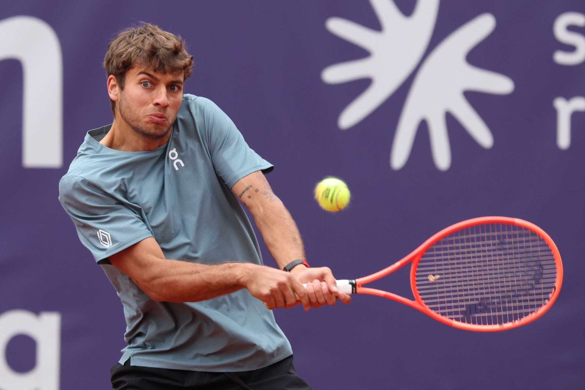  Flavio Cobolli of Italy during the BMW Open at MTTC IPHITOS in Munich, Germany. (Photo by Getty Images)