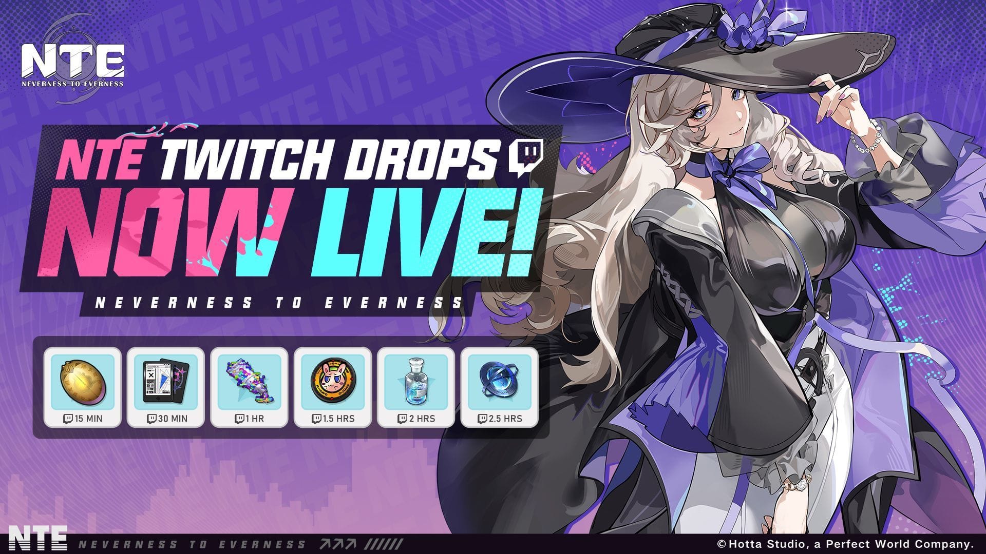 How to get NTE Twitch rewards