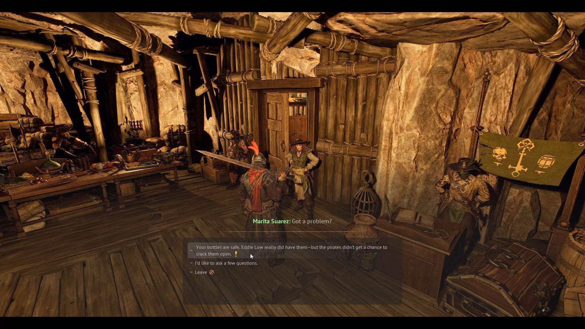 Return the wine to Marita (Image via Kraken Express)