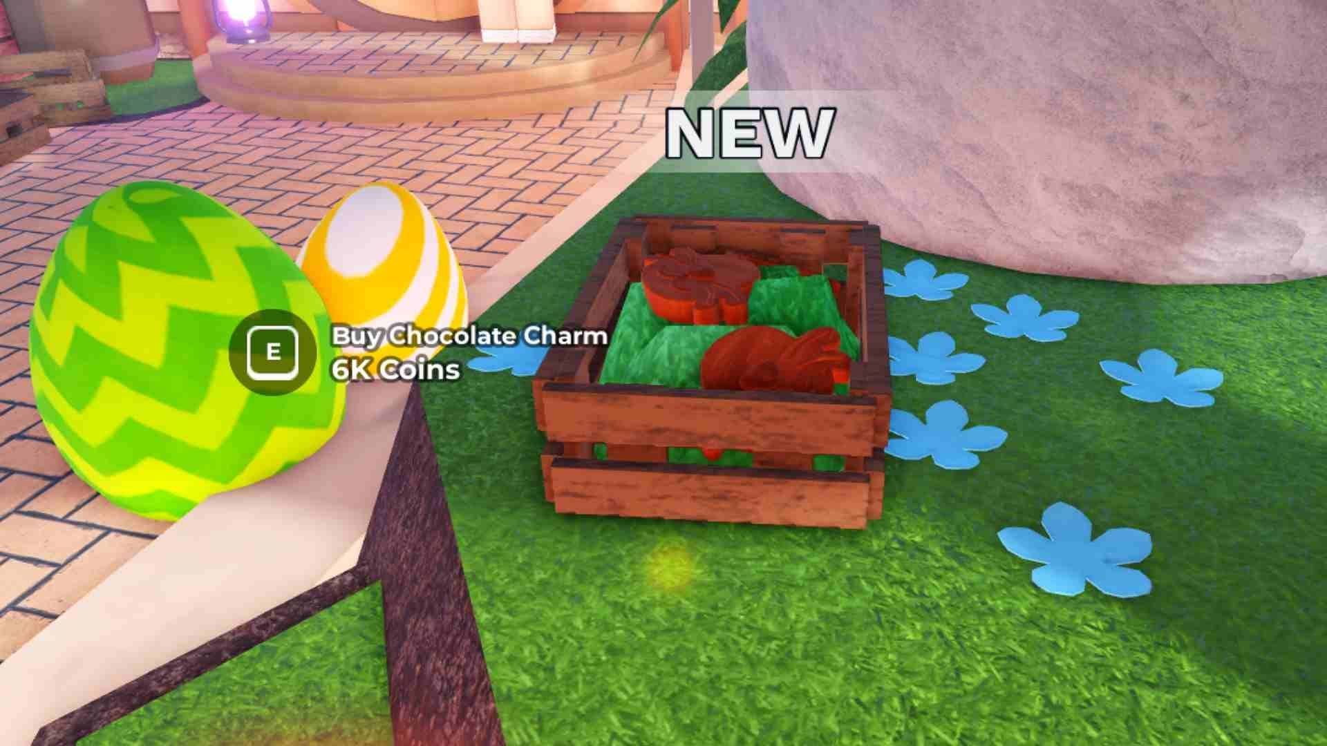 Fish It Chocolate Charm guide