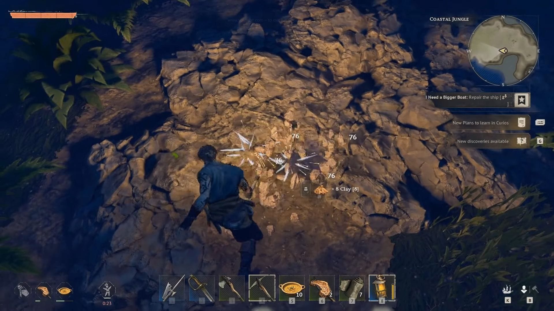 Clay deposit (Image via Windrose Crew)