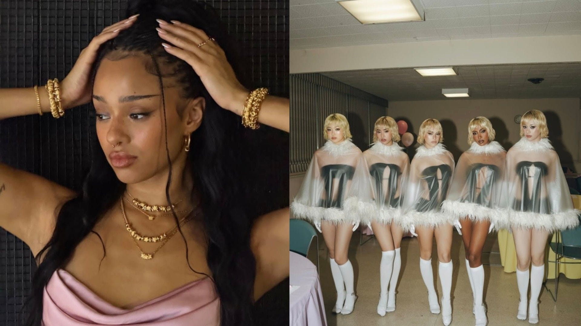 "Probably shot months before"- Fans react as Manon's hiatus slammed a "PR stunt" as KATSEYE's OT6 Nylon cover goes viral ahead of Coachella