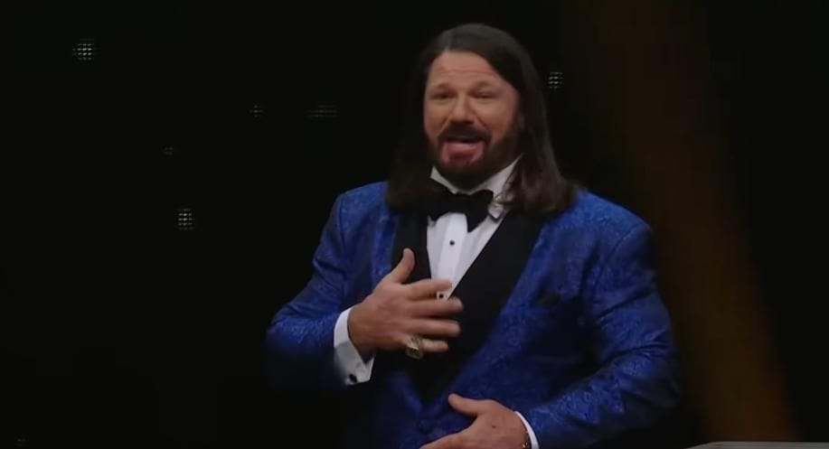 “From fairgrounds and rec centers” - WWE Superstar pens emotional note for AJ Styles after Hall of Fame induction
