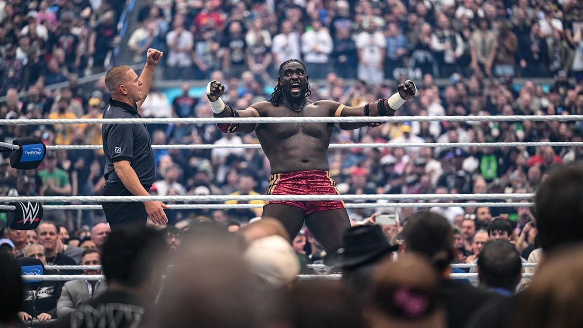 "He’s one of my groomsmen" - Oba Femi massively praised by newly crowned WWE champion after WrestleMania 42