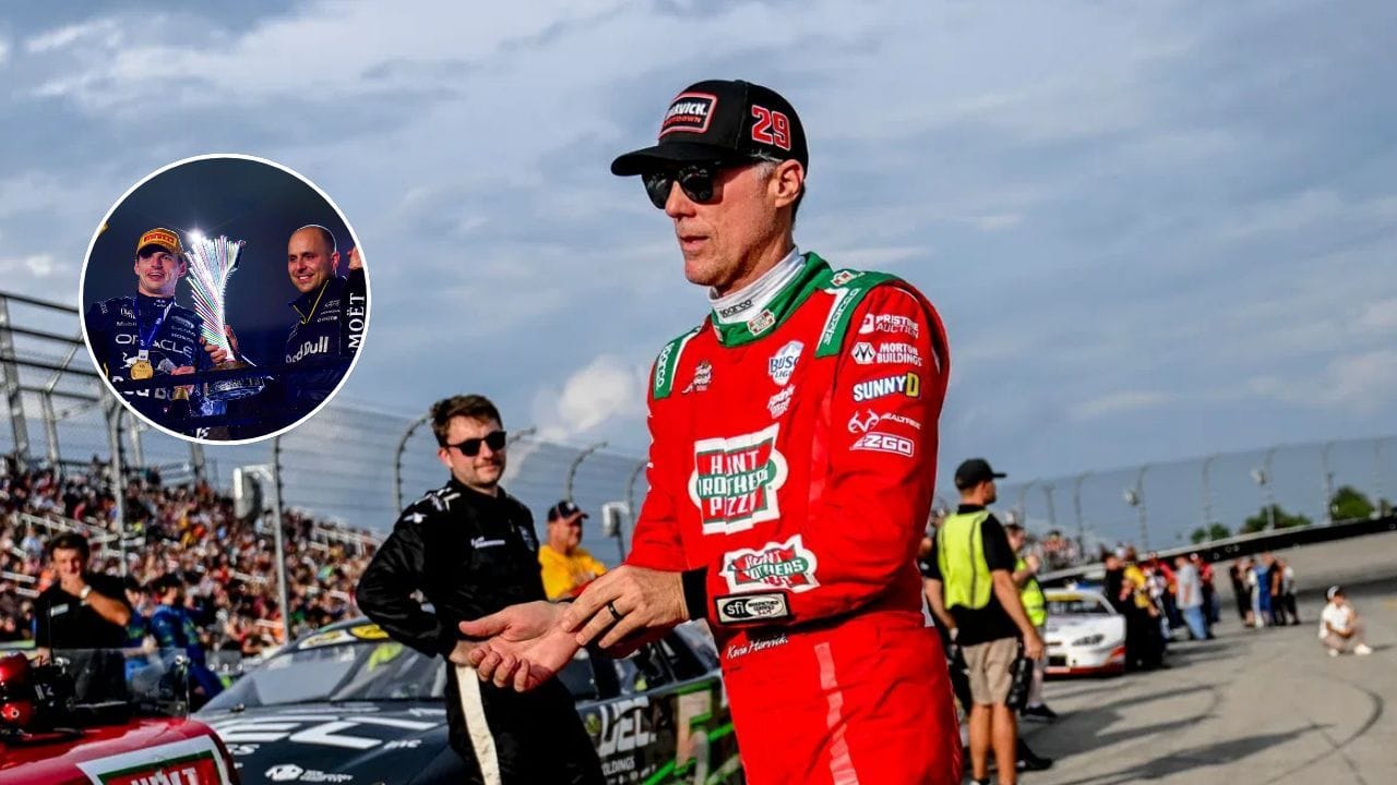 "Good people have options": Kevin Harvick weighs Max Verstappen ally Gianpiero Lambiase Red Bull exit
