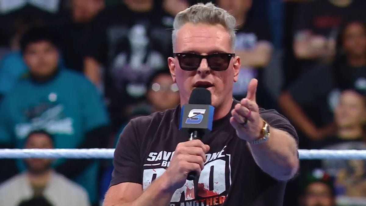 [WATCH] Pat McAfee shocks fans by name-dropping AEW at WWE event