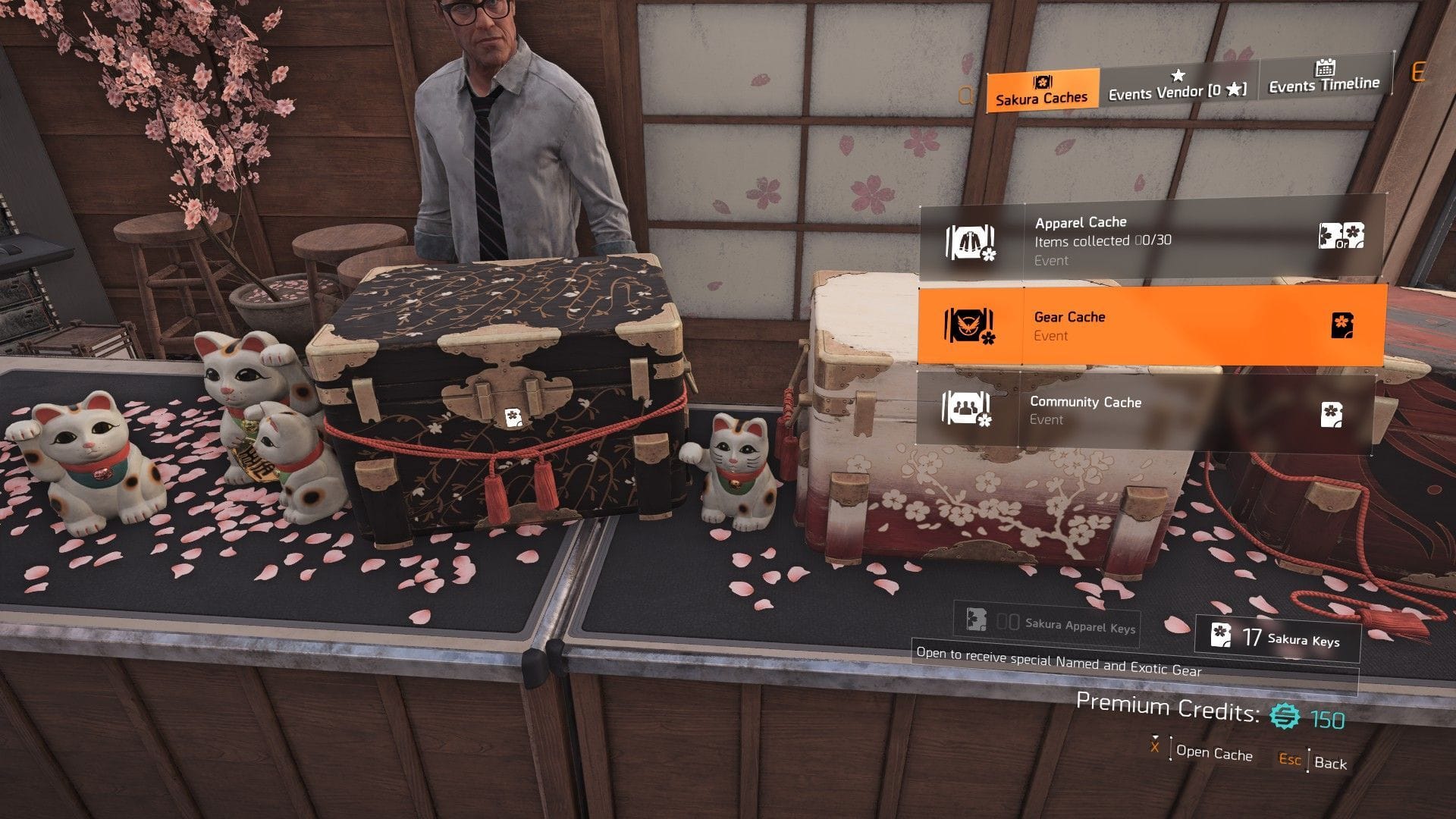 Which gear pieces should you prioritize from The Division 2 Cherry blossom event