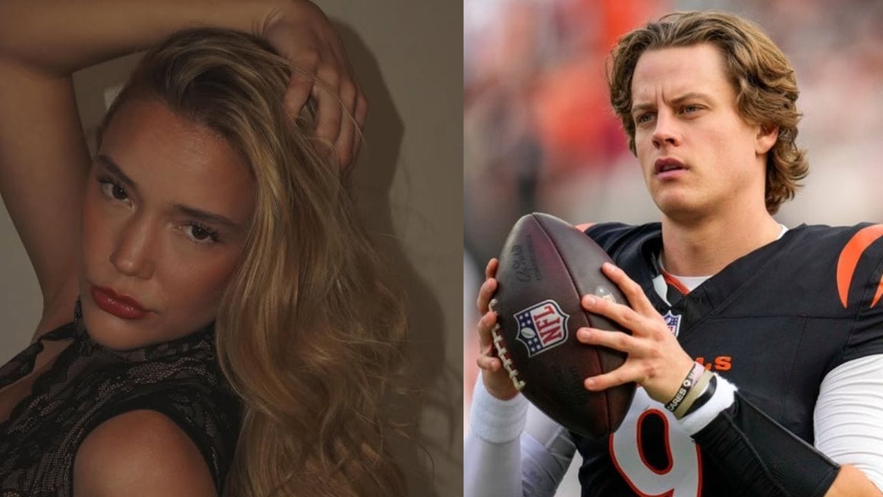 PHOTO: Joe Burrow's rumored GF Olivia Ponton slips into crop top and denim in NYC 1 day after hanging out with Bengals QB in bikini top and capri
