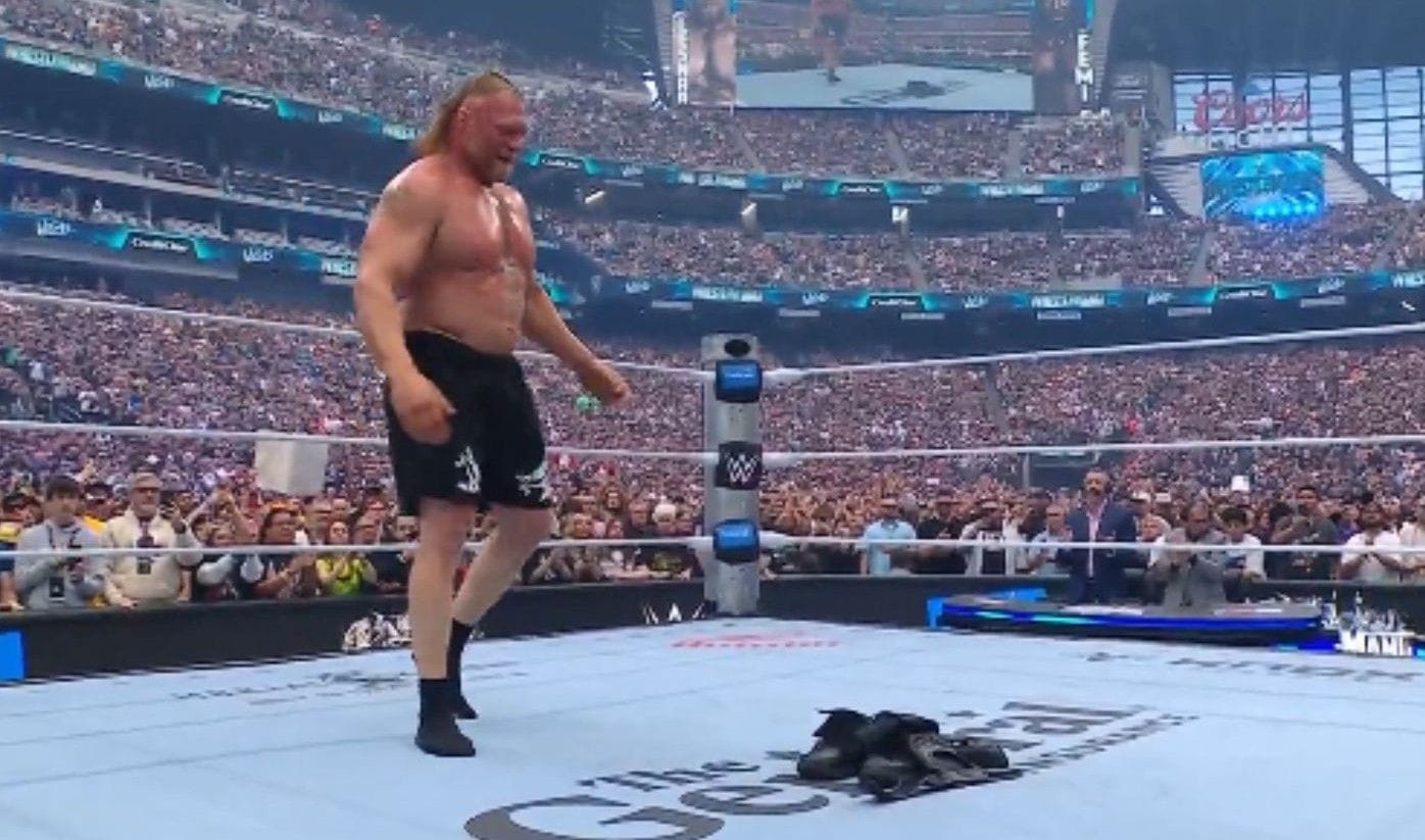 BREAKING: Backstage word on Brock Lesnar after he retired from WWE in-ring competition at WrestleMania 42 - Reports