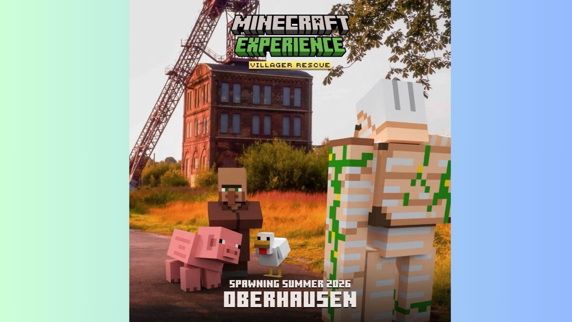 Minecraft Experience is coming to Oberhausen in 2026