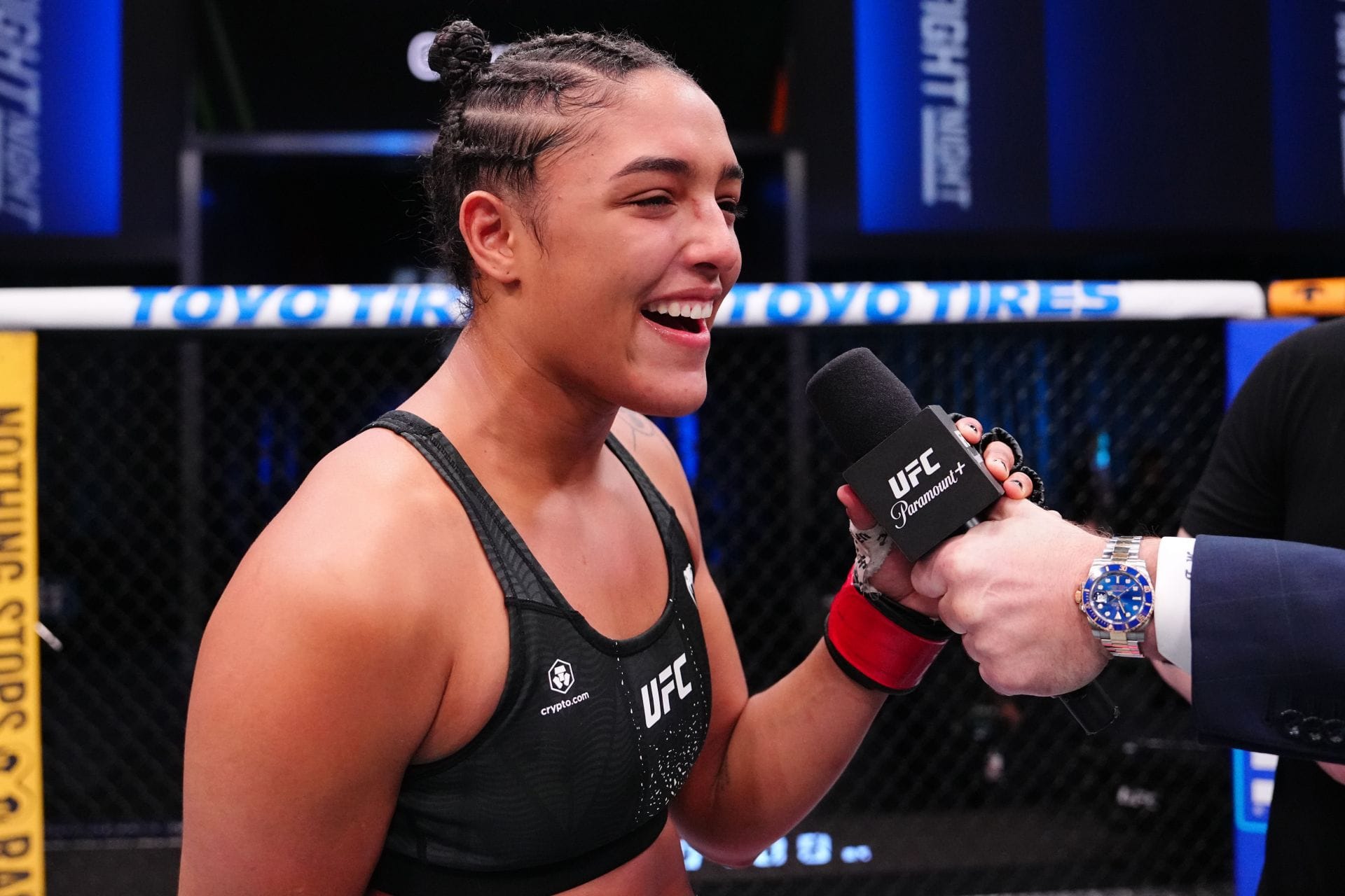 Alice Pereira wants a BMF title fight, shares lofty goals after incredible win over Hailey Cowan