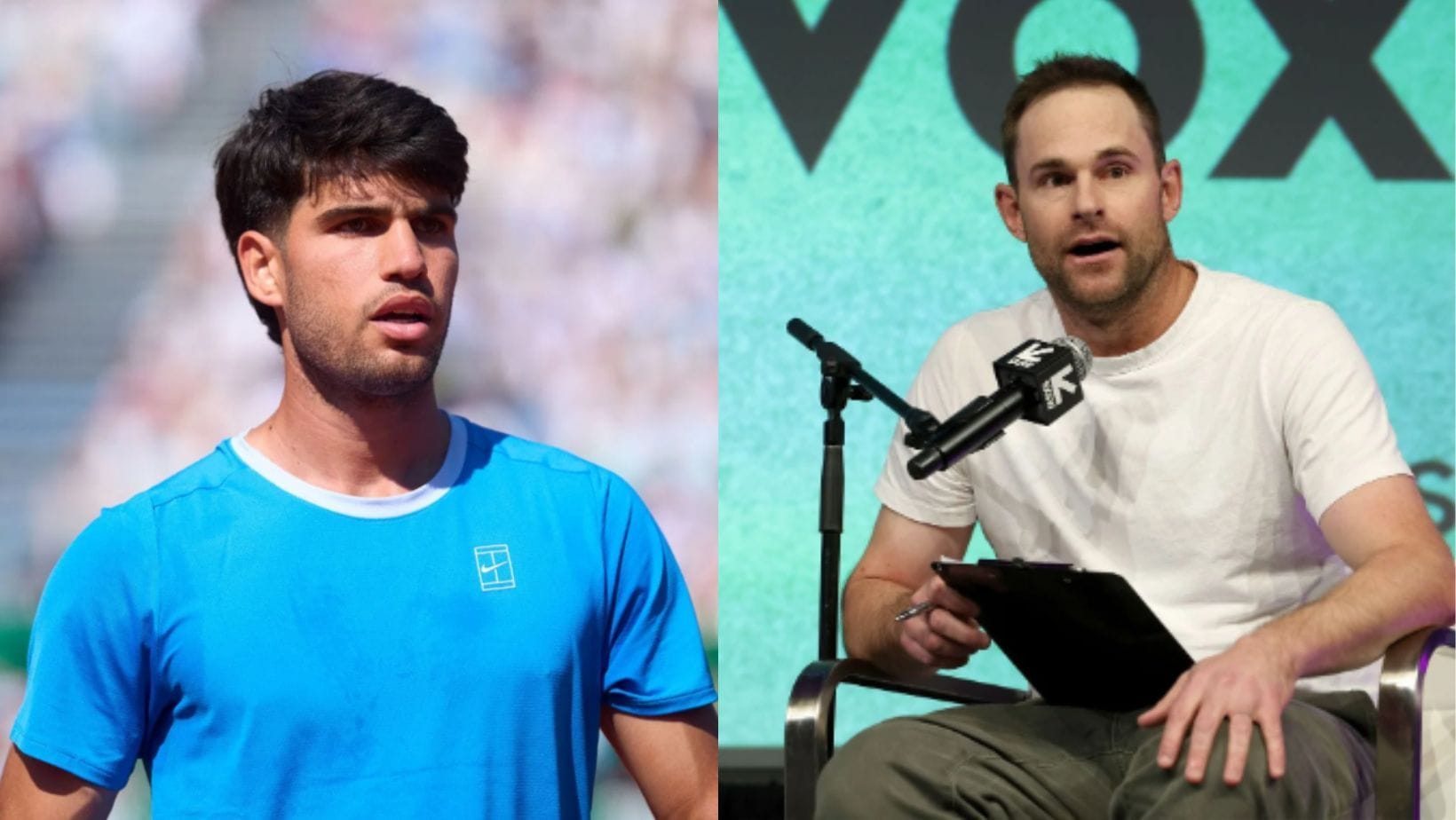 Andy Roddick makes feelings crystal clear on Carlos Alcaraz's French Open injury withdrawal