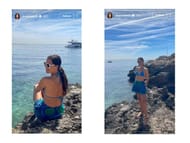 Ana Ivanovic shares moments from her tropical getaway on her IG post (Image via Instagram/@anaivanovic)