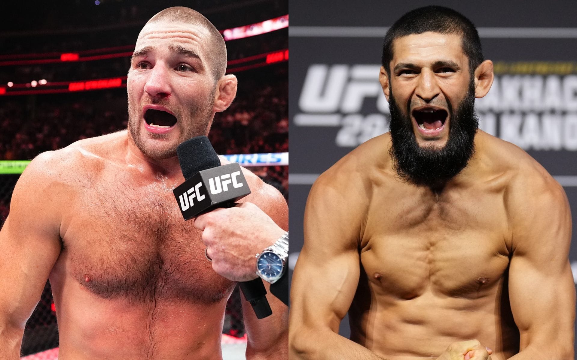 "Made for long-distance, hard matches" - UFC insider predicts Khamzat Chimaev won't finish Sean Strickland