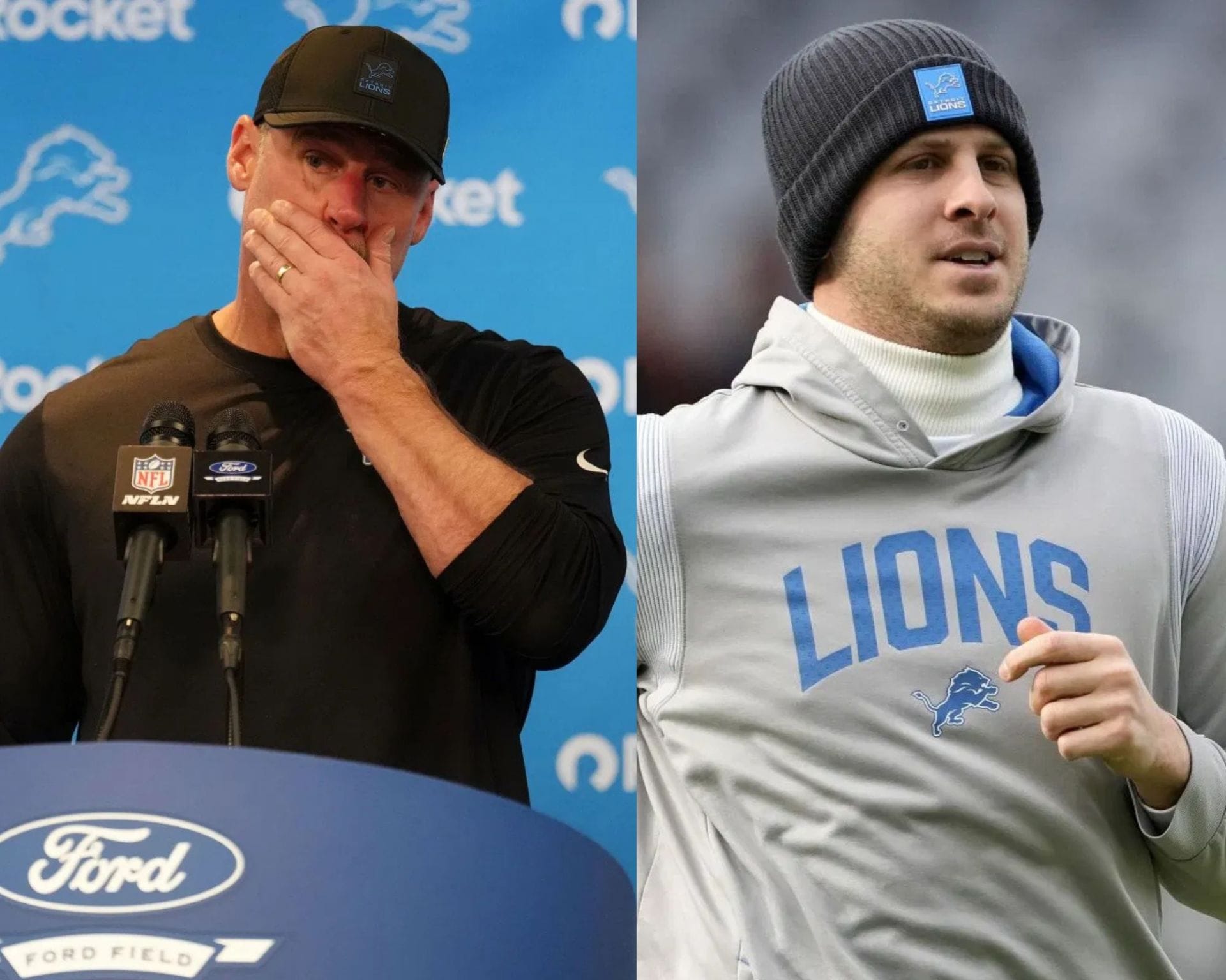 Detroit Lions 7-round mock draft: Jared Goff gets massive help as Dan Campbell surprisingly picks 6'4", 235-pound TE and 6'7", 315-pound OT