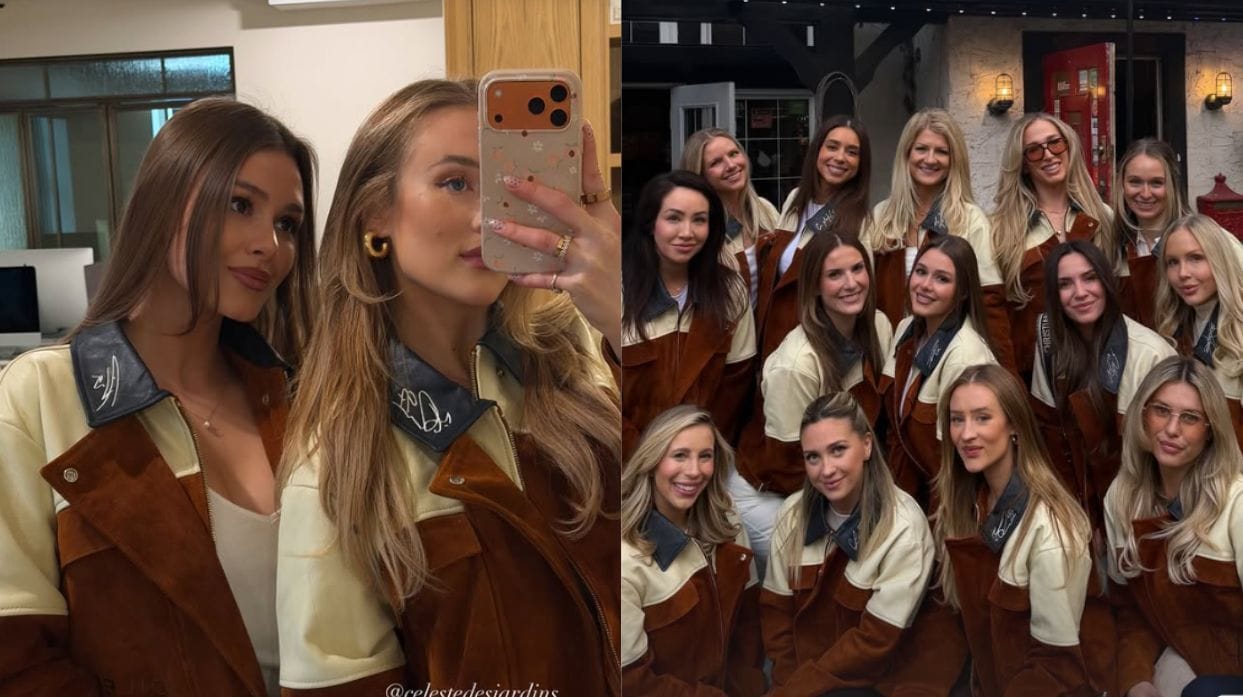 Connor McDavid’s wife Lauren Kyle debuts 2026 Oilers playoff merch with fellow partners