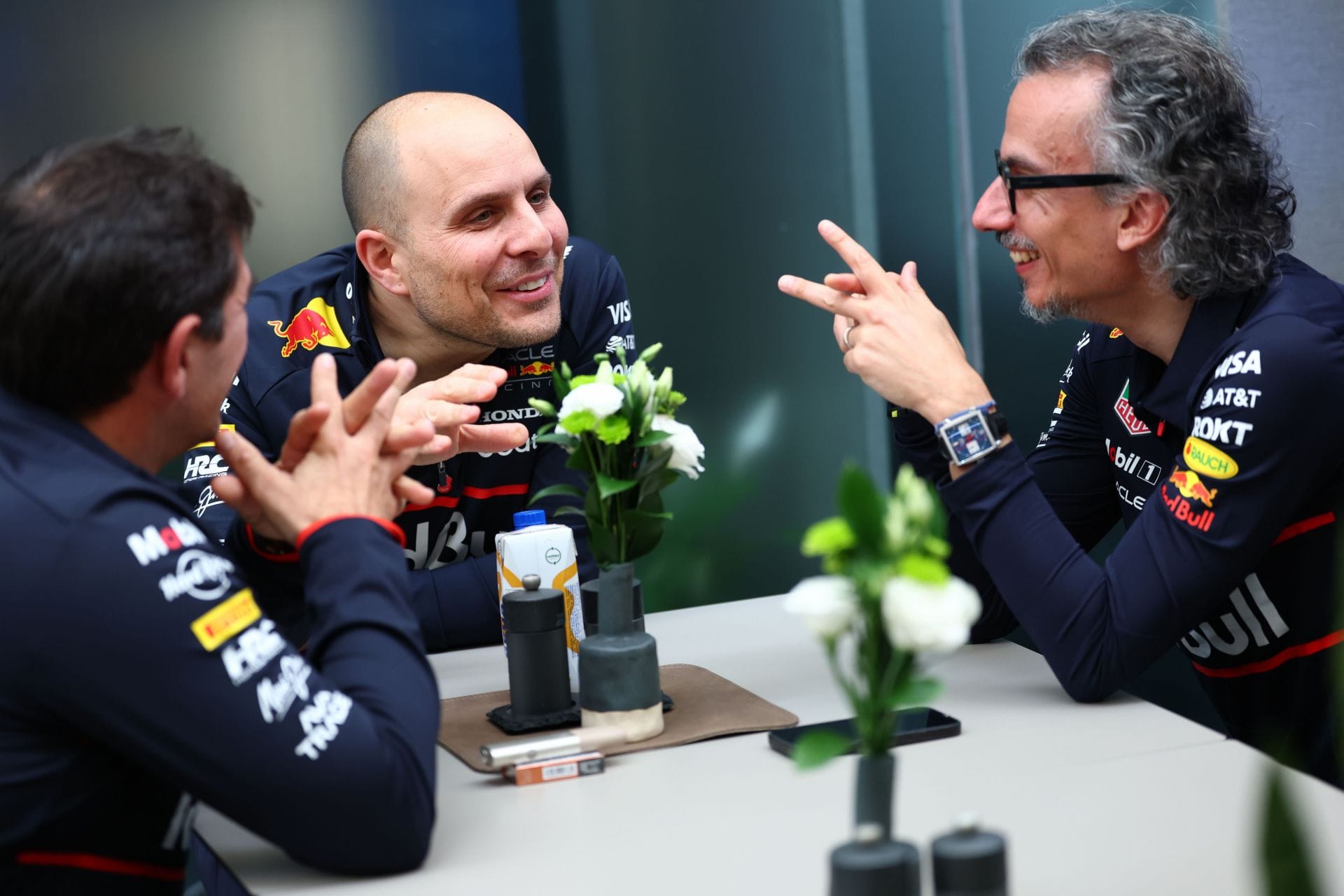 Laurent Mekies breaks silence on Max Verstappen's race engineer Gianpiero Lambiase's departure from Red Bull