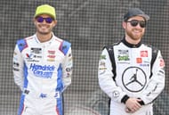 Kyle Larson (L) and Tyler Reddick - NASCAR Cup Series, Atlanta. Source: Getty