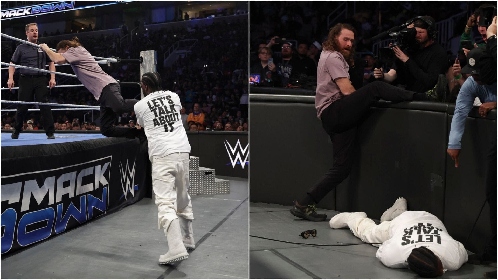 Sami Zayn breaks silence after Helluva Kicking his rival on SmackDown