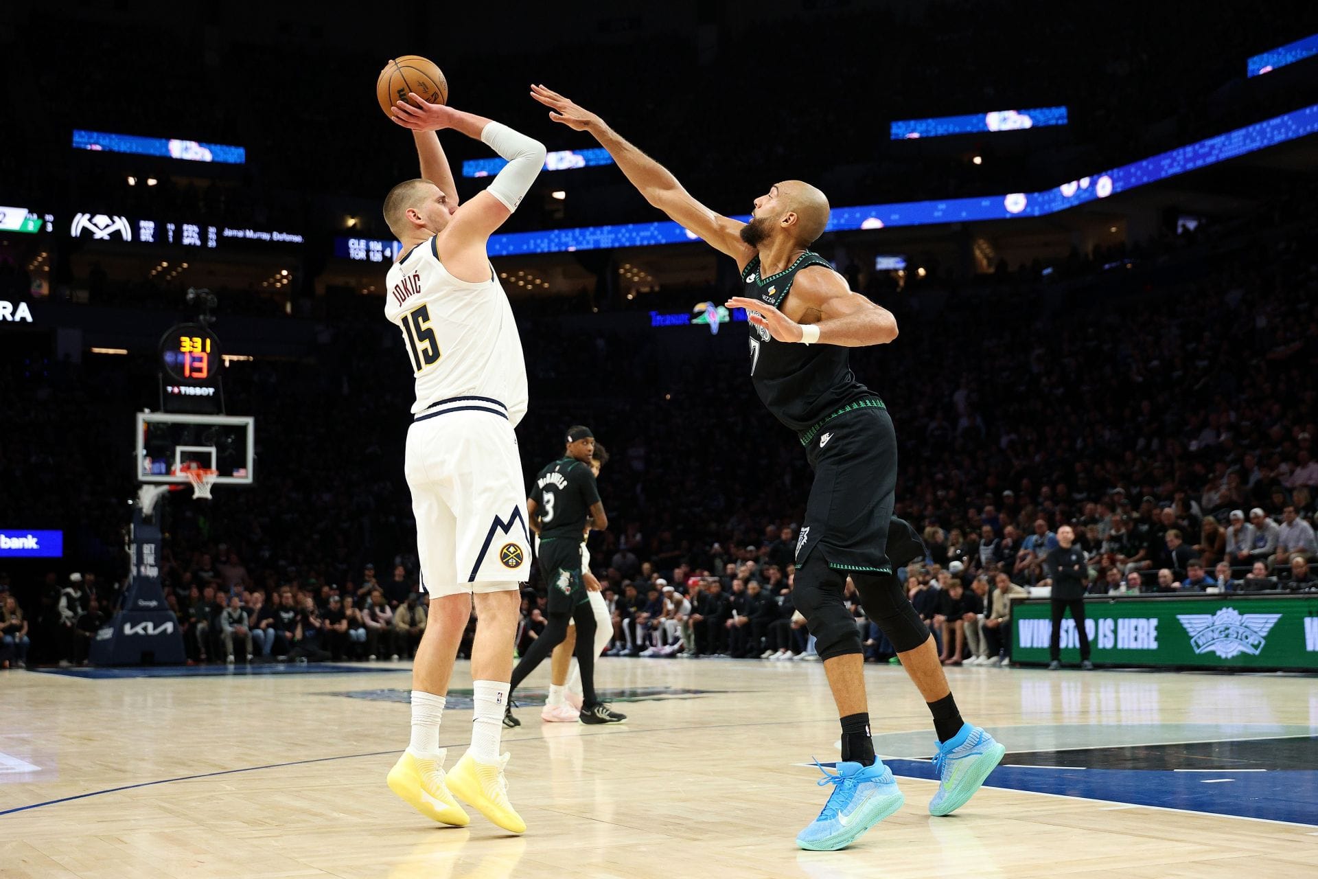 "Nikola Jokic is seriously overrated": NBA fans trash Nuggets' MVP after Rudy Gobert's masterclass steals spotlight in Game 3