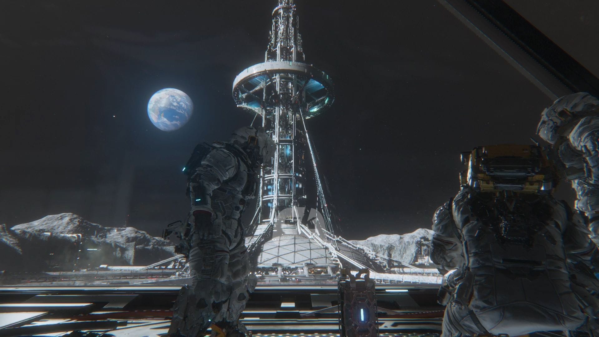 Looking at Earth in Pragmata (Image via SK Gaming || Capcom)