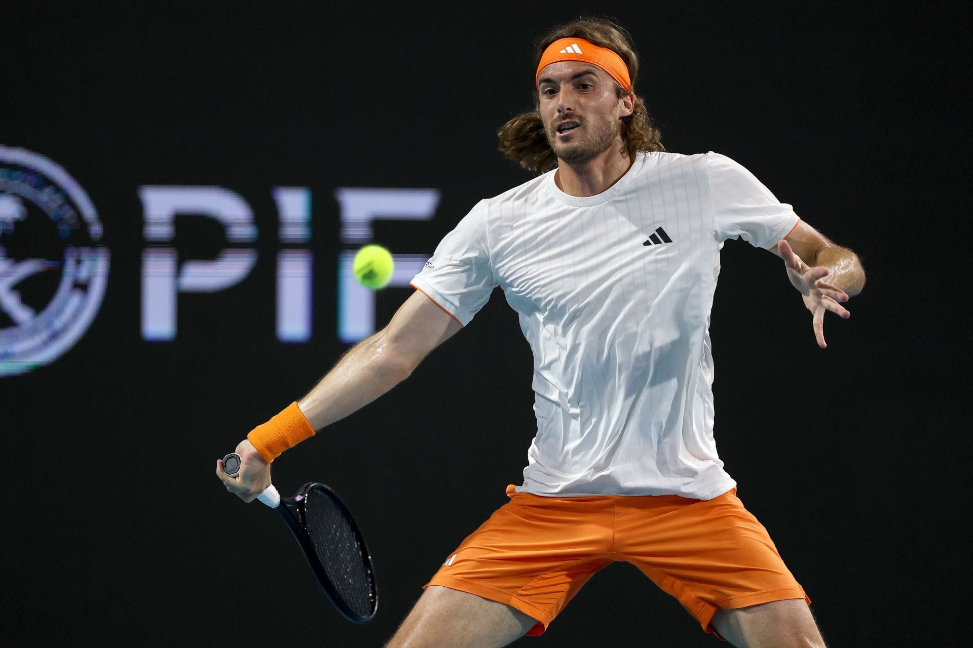 Tsitsipas at the <a href='https://www.sportskeeda.com/go/miami-open-wta' target='_blank' rel='noopener noreferrer'>Miami Open</a> (Image Source: Getty)