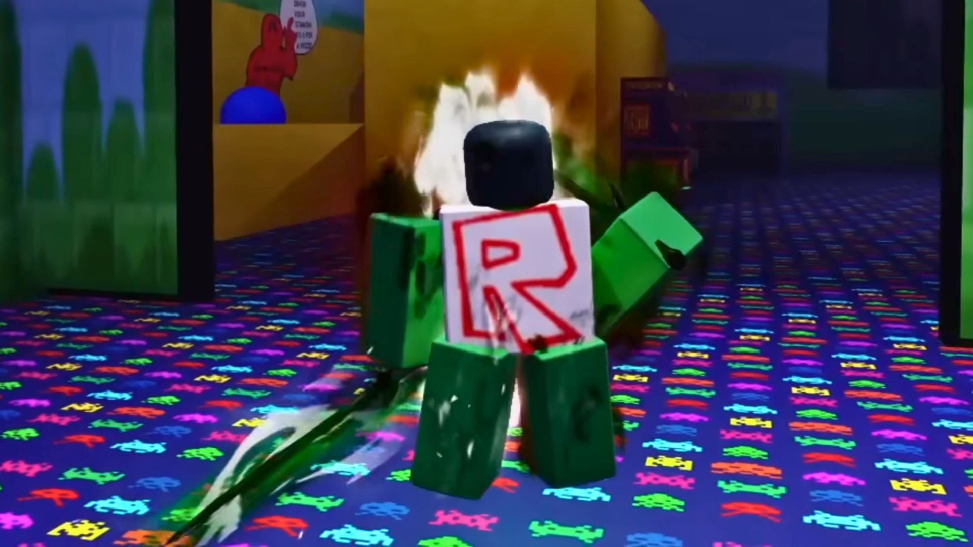 1x1x1x1 Killer showcase (Image via Roblox || YouTube/@PlesioRBLX)