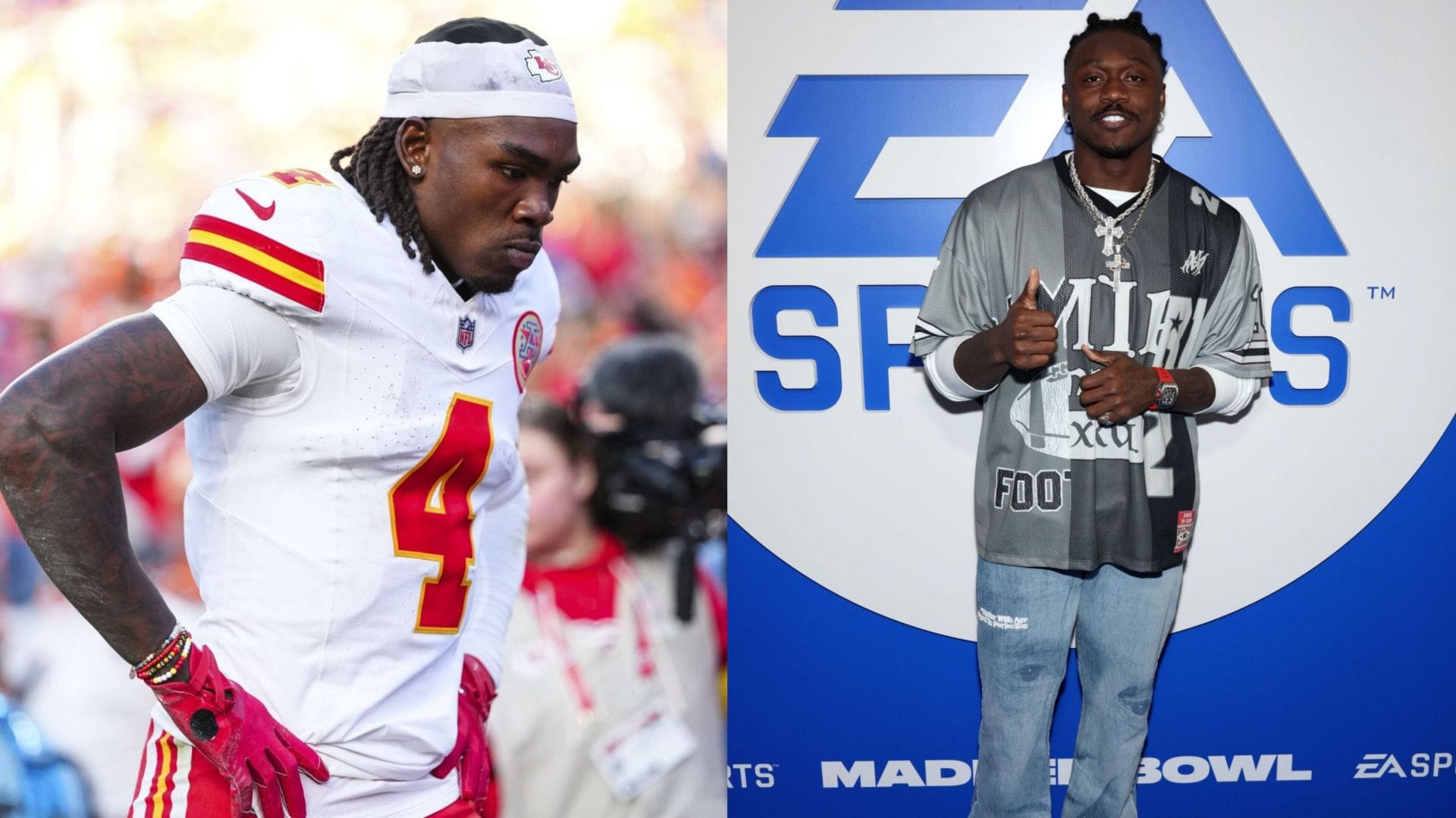 “That'd be fire too”: Rashee Rice floats unexpected name alongside A.J. Brown to help Patrick Mahomes in 2026 NFL season