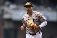 MLB: Ramon Laureano in action for the San Diego Padres - Source: Getty