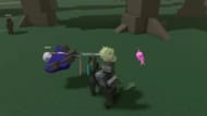 Using a horse becomes crucial as Tusk makes you crippled and restricts movement (Image via Roblox || YouTube/@MoJayyyy)