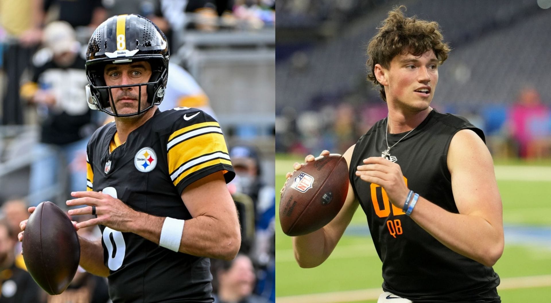 "Aaron Rodgers is a Prima Donna": NFL fans react as Drew Allar visits Steelers ahead of 2026 draft amid 4x NFL MVP's uncertainty